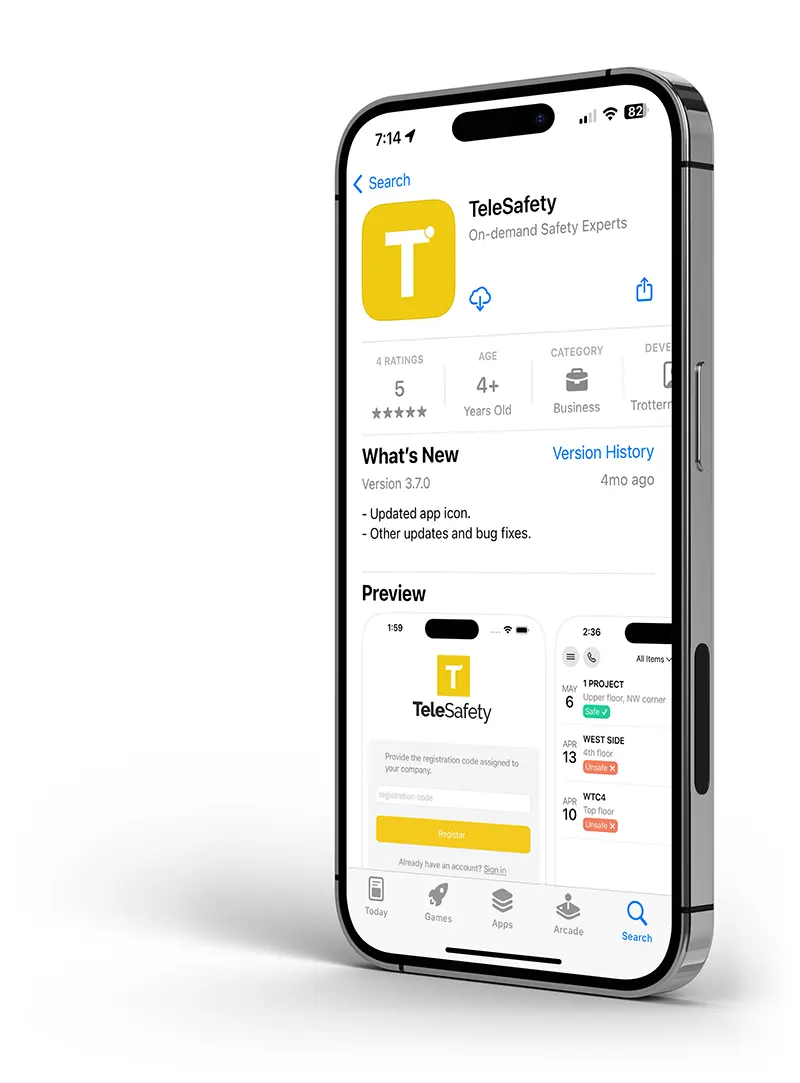 Download the TeleSafety App